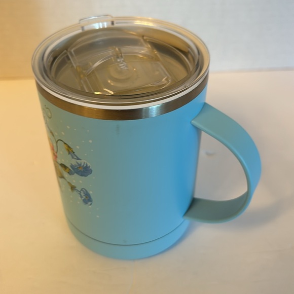 Pioneer Woman’s stainless steel 12oz tumbler with lid floral feminine design - Picture 6 of 7